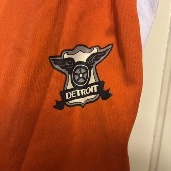 Raw Blue Size XL Orange Snap Sides Basketball Shorts - Picture 11 of 11